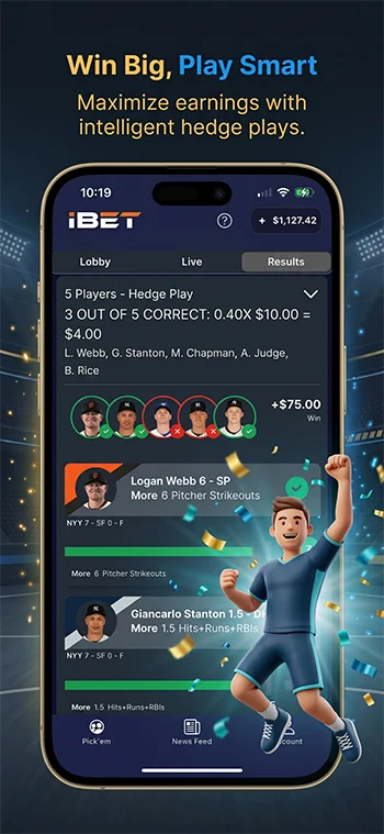 iBet screenshot